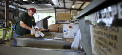 Waste recycling facility.